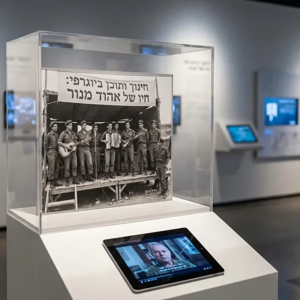 אהוד מנור בלהקת הנחל